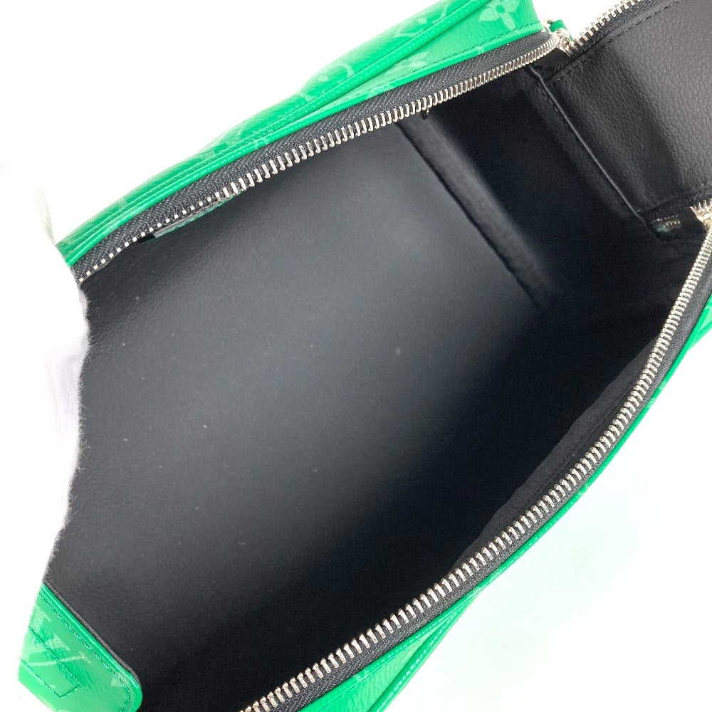 LOUIS VUITTON M31013 タイガラマ ドップ・キット クラッチバッグ 持ち手つき カバン ポーチ セカンドバッグ タイガレザー メンズ カクタスグリーン グリーン