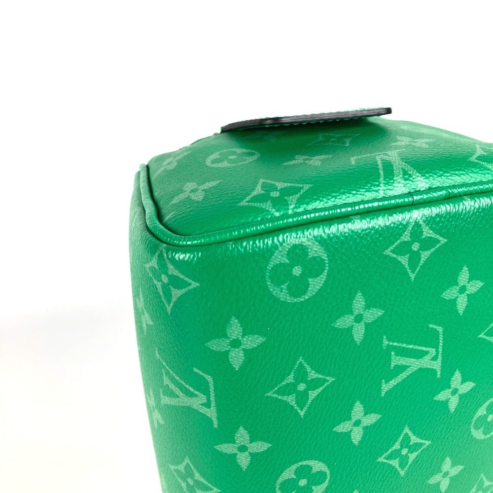 LOUIS VUITTON M31013 タイガラマ ドップ・キット クラッチバッグ 持ち手つき カバン ポーチ セカンドバッグ タイガレザー メンズ カクタスグリーン グリーン