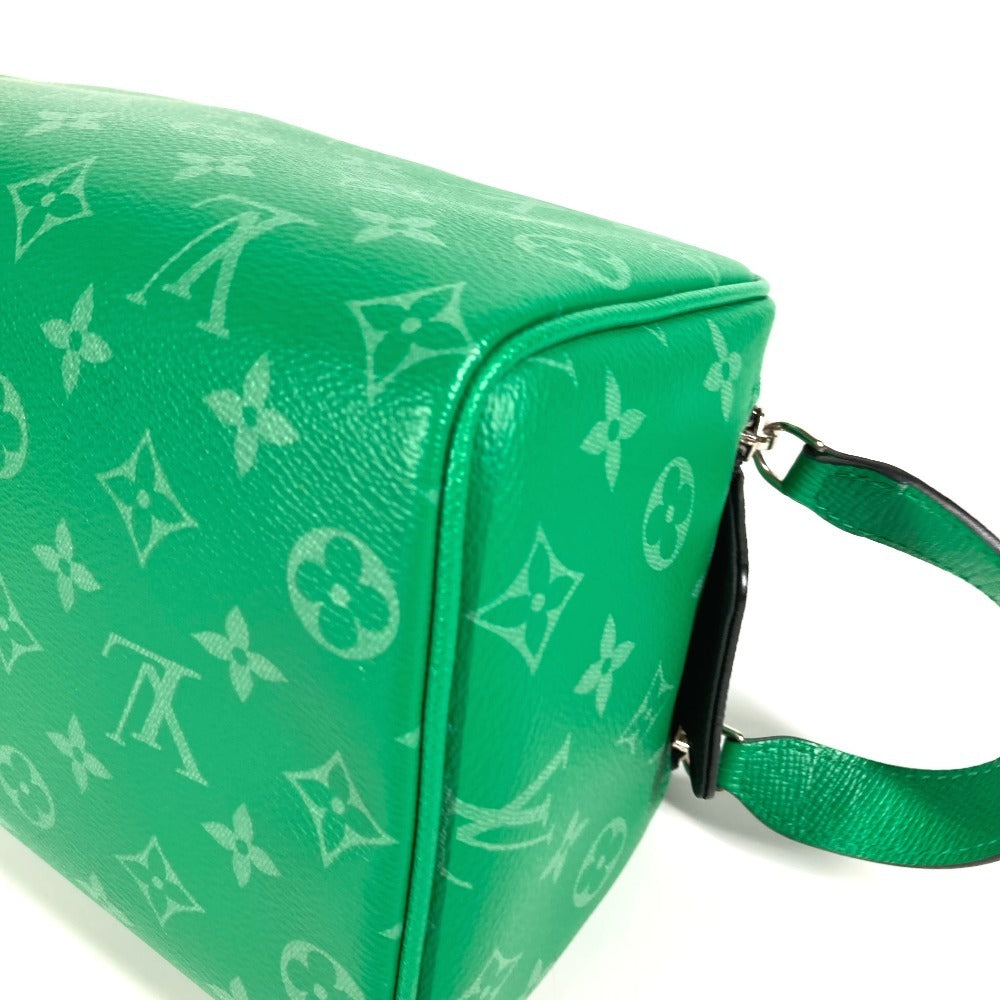 LOUIS VUITTON M31013 タイガラマ ドップ・キット クラッチバッグ 持ち手つき カバン ポーチ セカンドバッグ タイガレザー メンズ カクタスグリーン グリーン