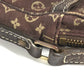 Louis Vuitton M95228 Monogram Mini Run Danube Bag Pochette Crossbody Bahu Beg Monogram Mini Run Canvas Unisex Brown