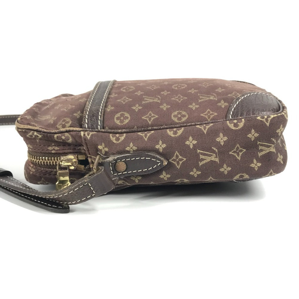 Louis Vuitton M95228 Monogram Mini Run Danube Bag Pochette Crossbody Bahu Beg Monogram Mini Run Canvas Unisex Brown