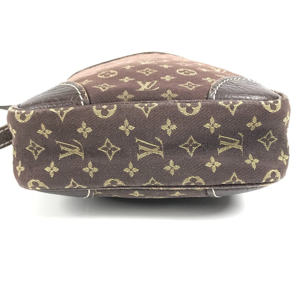 Louis Vuitton M95228 Monogram Mini Run Danube Bag Pochette Crossbody Bahu Beg Monogram Mini Run Canvas Unisex Brown