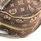 Louis Vuitton M95228 Monogram Mini Run Danube Bag Pochette Crossbody Bahu Beg Monogram Mini Run Canvas Unisex Brown