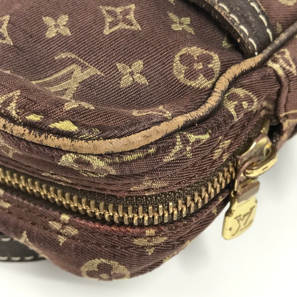 Louis Vuitton M95228 Monogram Mini Run Danube Bag Pochette Crossbody Bahu Beg Monogram Mini Run Canvas Unisex Brown