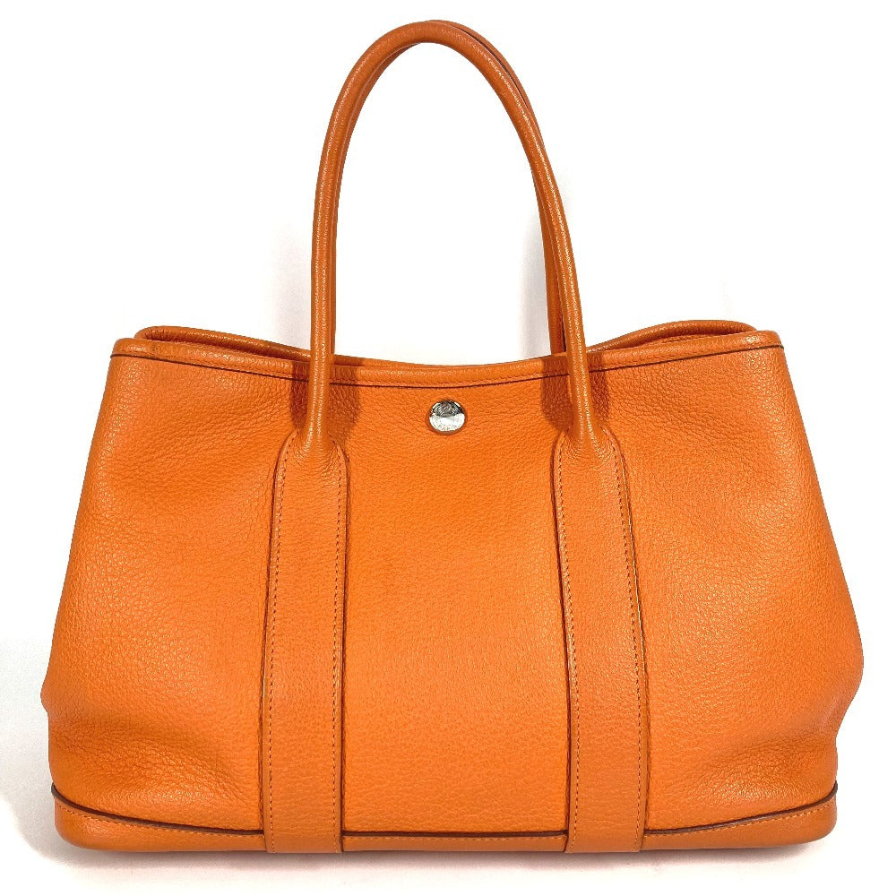 HERMES Garden Party TPM Garden Party TPM Bolso Bolso Bolso Tote Negonda Señoras Naranja