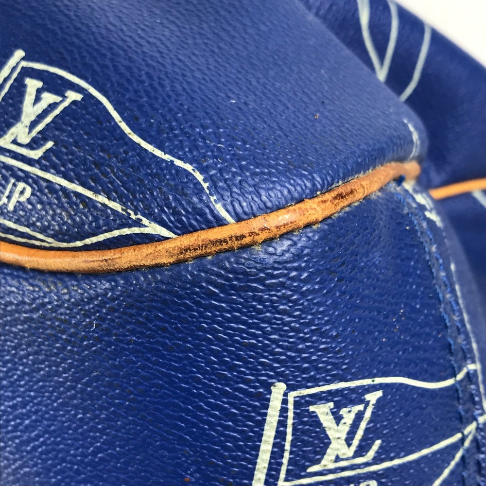LOUIS VUITTON ZA0165 Louis Vuitton Cup Sac Plain Bag Travel Bag Travel Bag Shoulder Bag Shoulder Boston Bag Canvas Unisex Blue