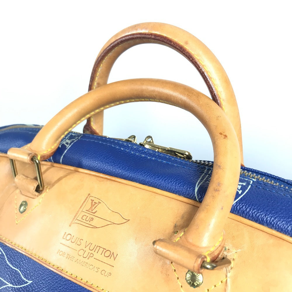 LOUIS VUITTON ZA0165 Louis Vuitton Cup Sac Plain Bag Travel Bag Travel Bag Shoulder Bag Shoulder Boston Bag Canvas Unisex Blue