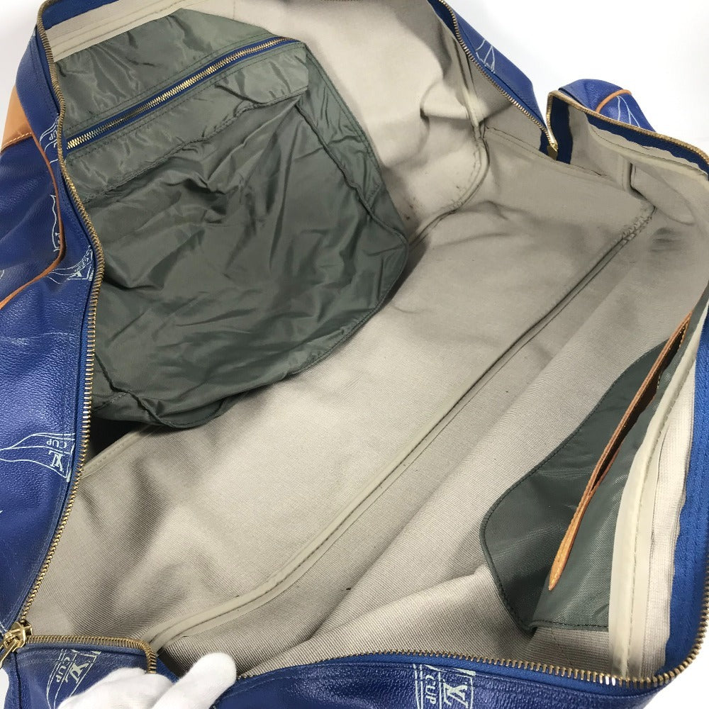 LOUIS VUITTON ZA0165 Louis Vuitton Cup Sac Plain Bag Travel Bag Travel Bag Shoulder Bag Shoulder Boston Bag Canvas Unisex Blue