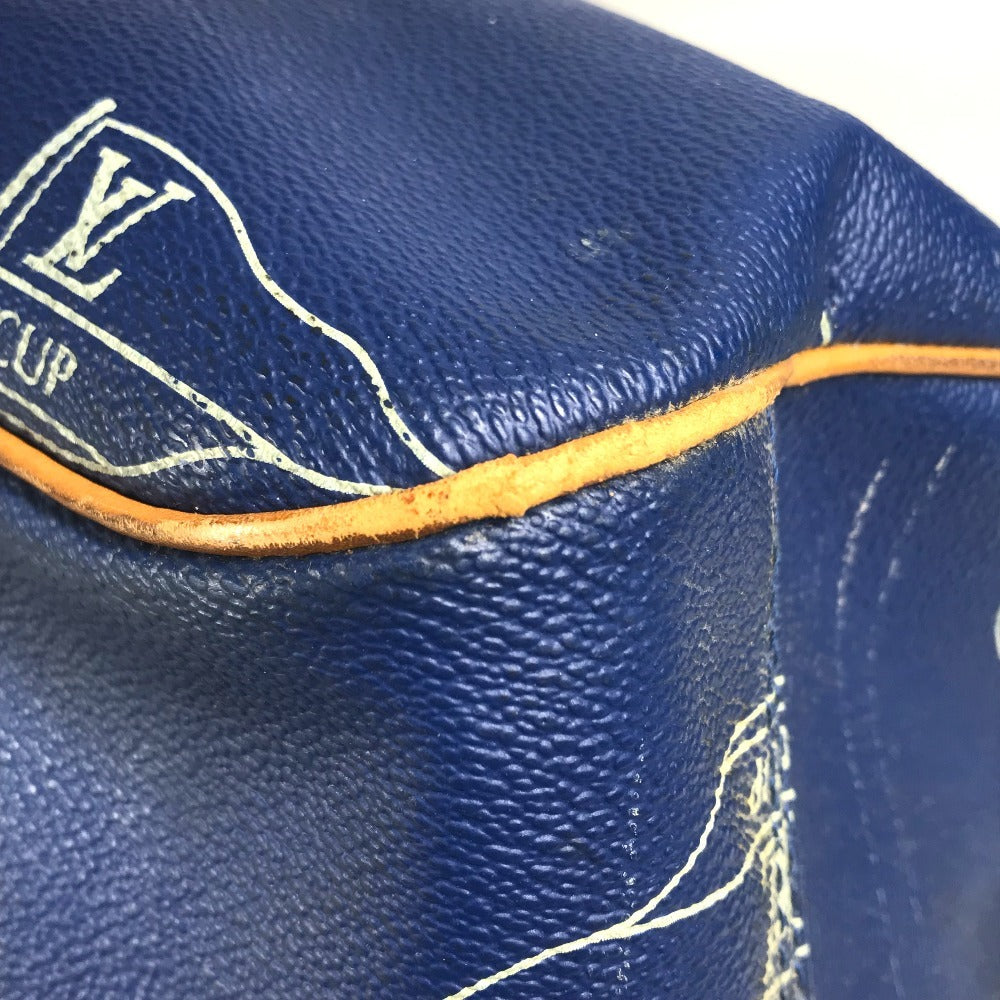 LOUIS VUITTON ZA0165 Louis Vuitton Cup Sac Plain Bag Travel Bag Travel Bag Shoulder Bag Shoulder Boston Bag Canvas Unisex Blue