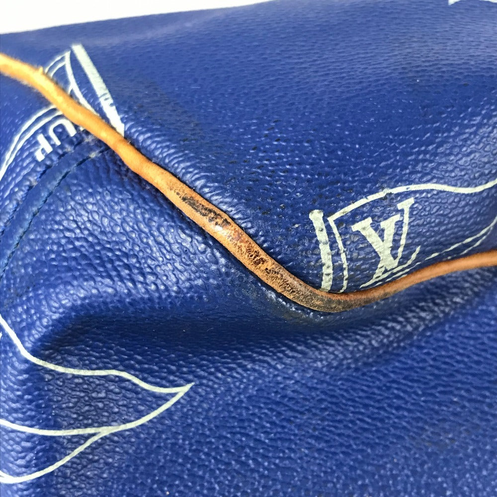 LOUIS VUITTON ZA0165 Louis Vuitton Cup Sac Plain Bag Travel Bag Travel Bag Shoulder Bag Shoulder Boston Bag Canvas Unisex Blue