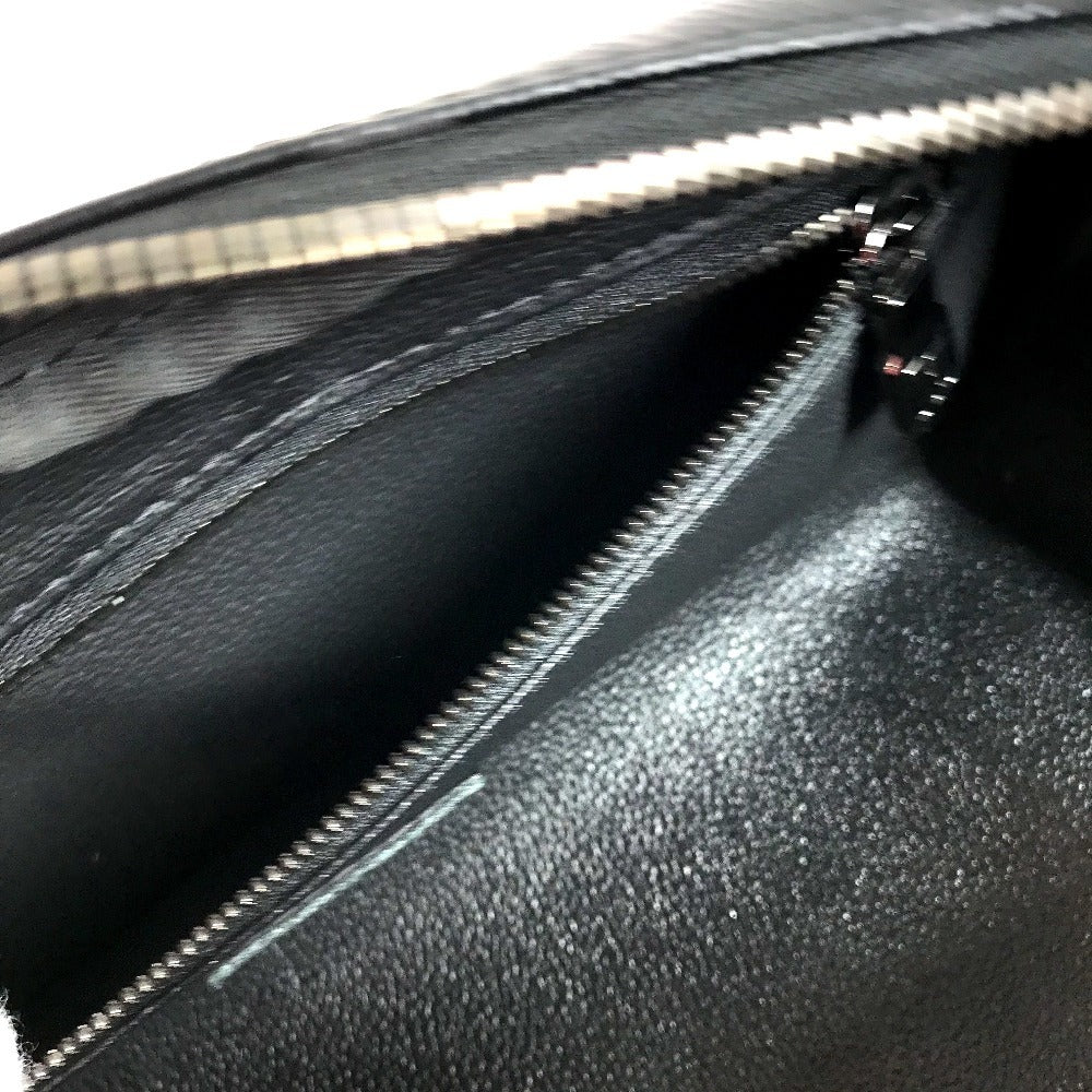 루이비통 M46354 모노그램 이클립스 Dop 키트 클러치 백 핸들 백 파우치 세컨드 백 캔버스 남성용 블랙