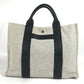 HERMES SACUANO MM SACUANO MM Bolso Tote Bolso Bolso Toile Ash Unisex Negro