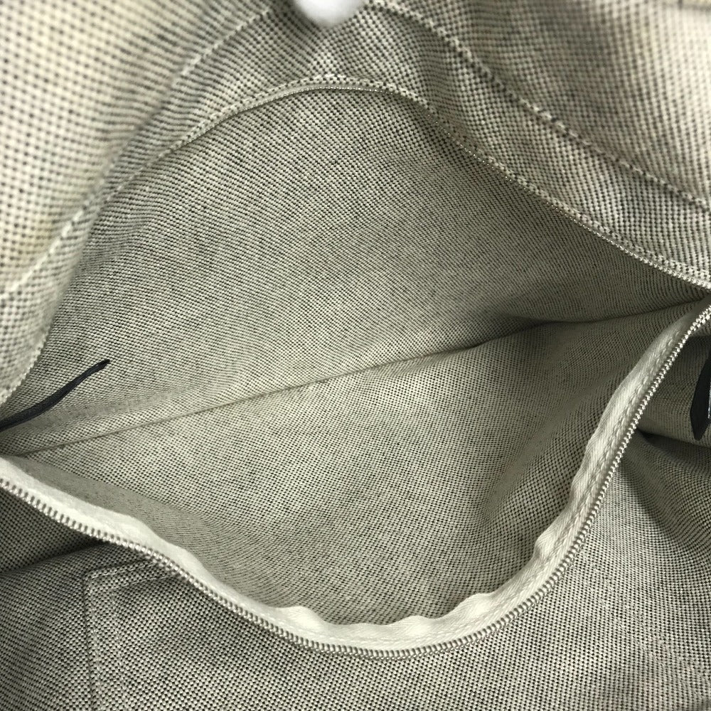 HERMES SACUANO MM SACUANO MM Bolso Tote Bolso Bolso Toile Ash Unisex Negro