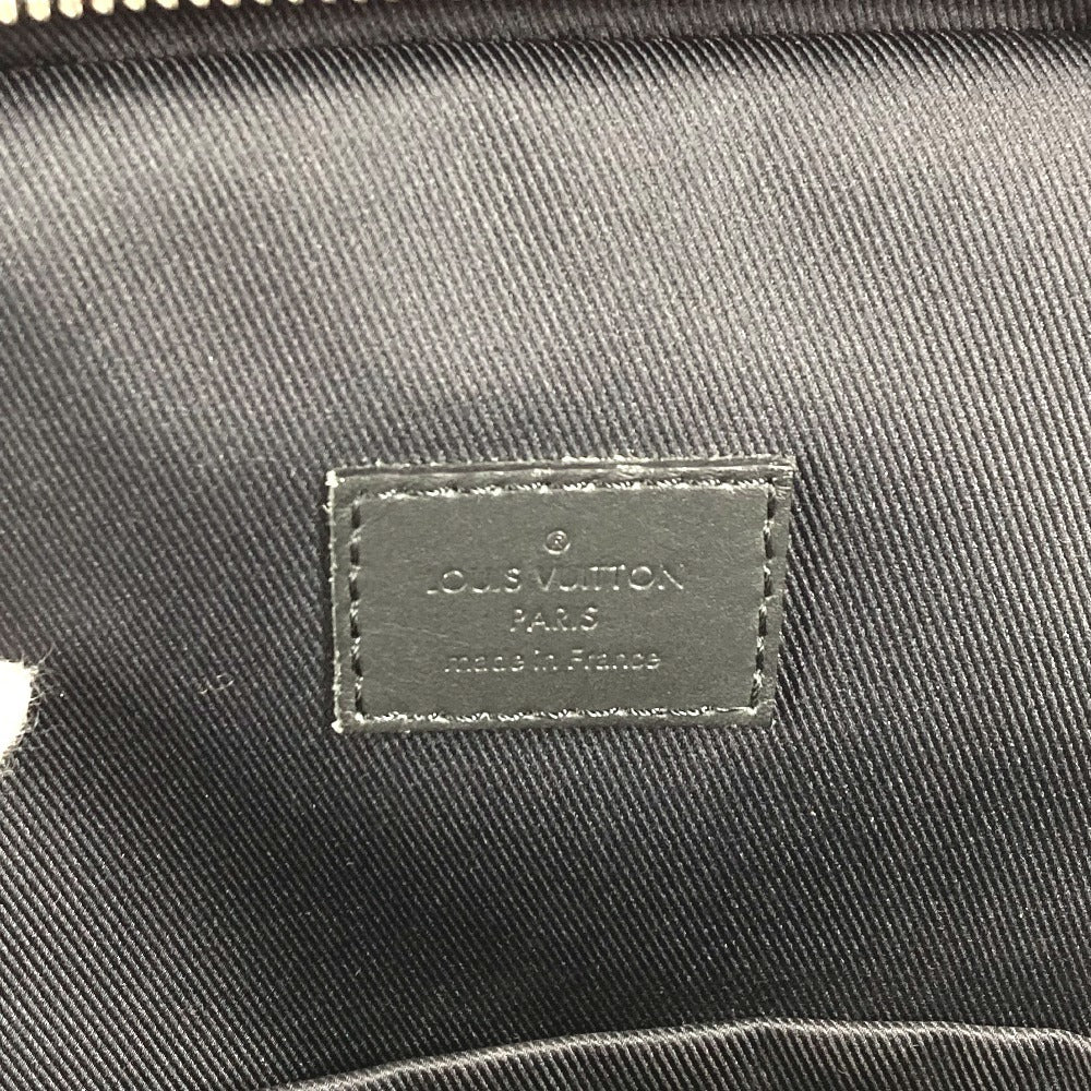 LOUIS VUITTON N41720 Damier Infini Avenue Sling Bag Bag Crossbody Shoulder Bag Body Bag Damier Infini Leather Men's Onyx Black