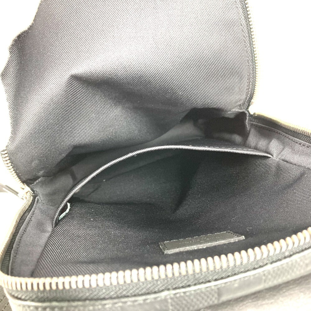 LOUIS VUITTON N41720 Damier Infini Avenue Sling Bag Bag Crossbody Shoulder Bag Body Bag Damier Infini Leather Men's Onyx Black