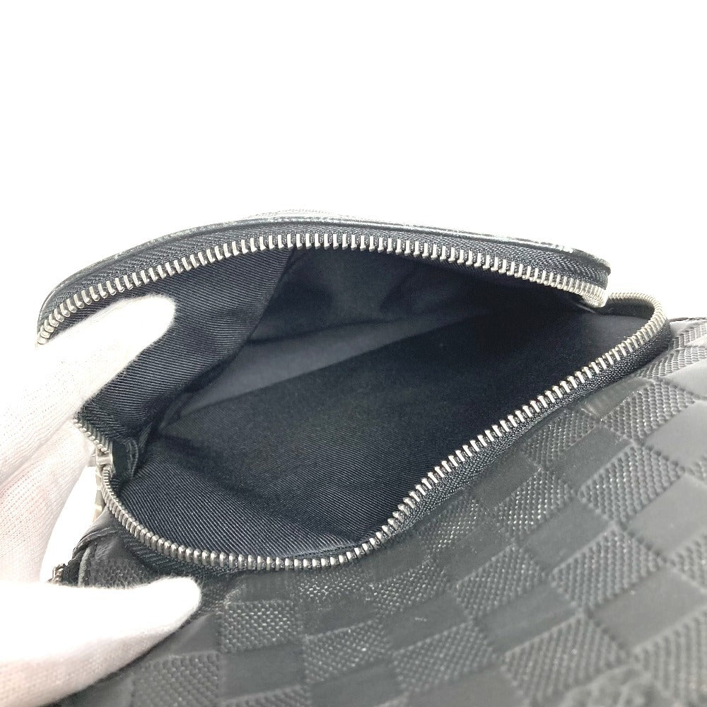 LOUIS VUITTON N41720 Damier Infini Avenue Sling Bag Bag Crossbody Shoulder Bag Body Bag Damier Infini Leather Men's Onyx Black