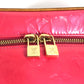Louis vuitton m91259 monogram vernis sullivan beg menegak pochette crossbody bahu beg monogram vernis kanvas wanita merah jambu merah jambu merah jambu