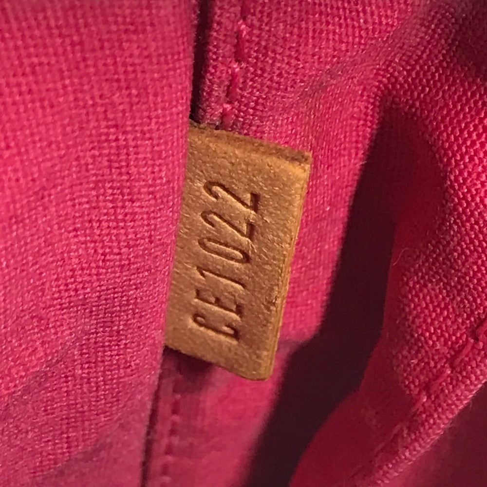 Louis vuitton m91259 monogram vernis sullivan beg menegak pochette crossbody bahu beg monogram vernis kanvas wanita merah jambu merah jambu merah jambu