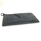 LOUIS VUITTON M80827 Virgil Abloh Monogram Seal Coin Card Holder Wallet Coin Purse Coin Case Leather Unisex Black