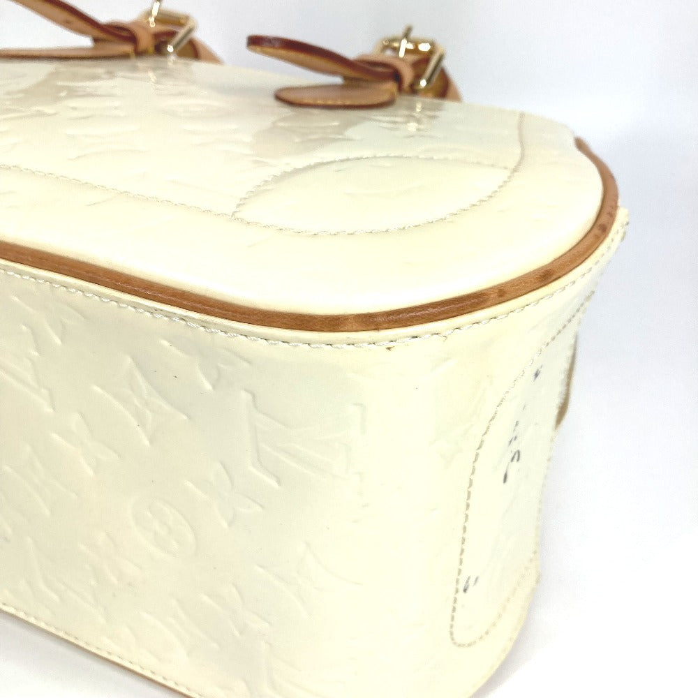 LOUIS VUITTON M93514 モノグラムヴェルニ サミット・ドライブ カバン トートバッグ ショルダーバッグ 肩掛け ハンドバッグ モノグラムヴェルニキャンバス レディース ペルル ホワイト