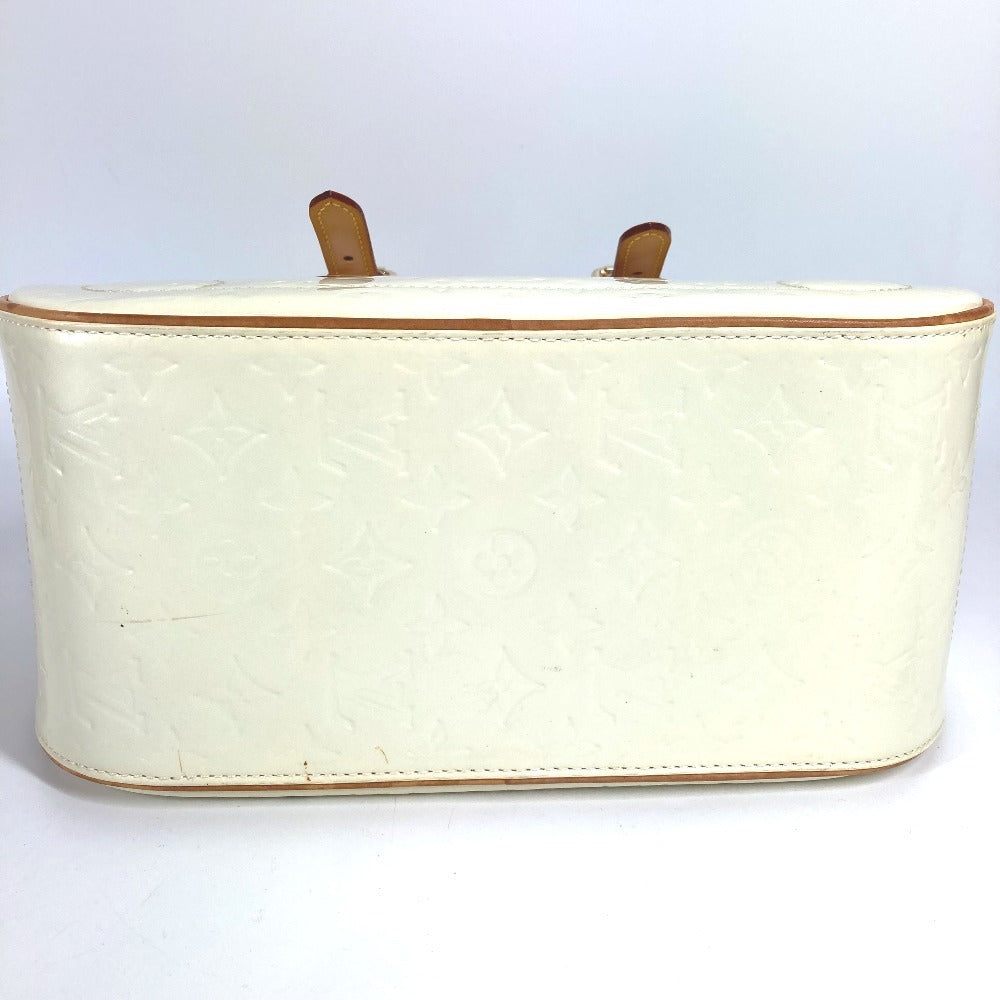 LOUIS VUITTON M93514 モノグラムヴェルニ サミット・ドライブ カバン トートバッグ ショルダーバッグ 肩掛け ハンドバッグ モノグラムヴェルニキャンバス レディース ペルル ホワイト