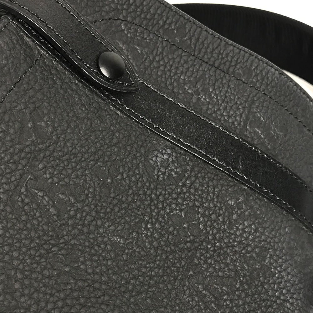 LOUIS VUITTON M55699 Taurillon Monogram Christopher MM Christopher MM Bag Backpack Rucksack Taurillon Leather Unisex Noir Black