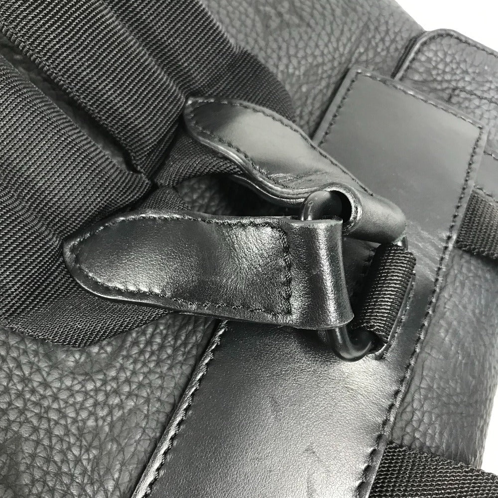 LOUIS VUITTON M55699 Taurillon Monogram Christopher MM Christopher MM Bag Backpack Rucksack Taurillon Leather Unisex Noir Black