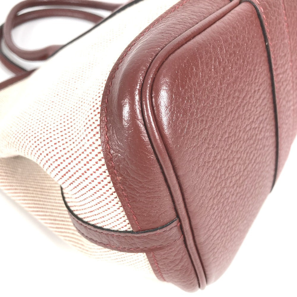 HERMES ガーデンパーティTPM ガーデンパーティ TPM カバン トートバッグ ハンドバッグ トワルアッシュ レディース ワインレッド