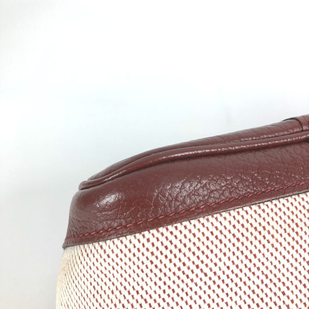 HERMES ガーデンパーティTPM ガーデンパーティ TPM カバン トートバッグ ハンドバッグ トワルアッシュ レディース ワインレッド