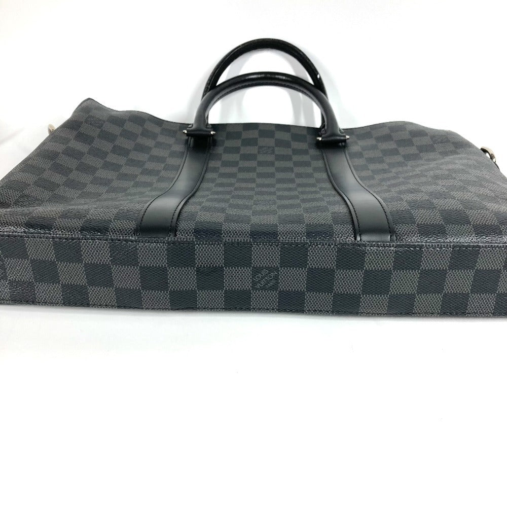 LOUIS VUITTON N40024 ダミエグラフィット アントン・ブリーフケース カバン 2WAYバッグ 書類バッグ ショルダーバッグ ハンドバッグ ビジネスバッグ ダミエグラフィットキャンバス ユニセックス ブラック