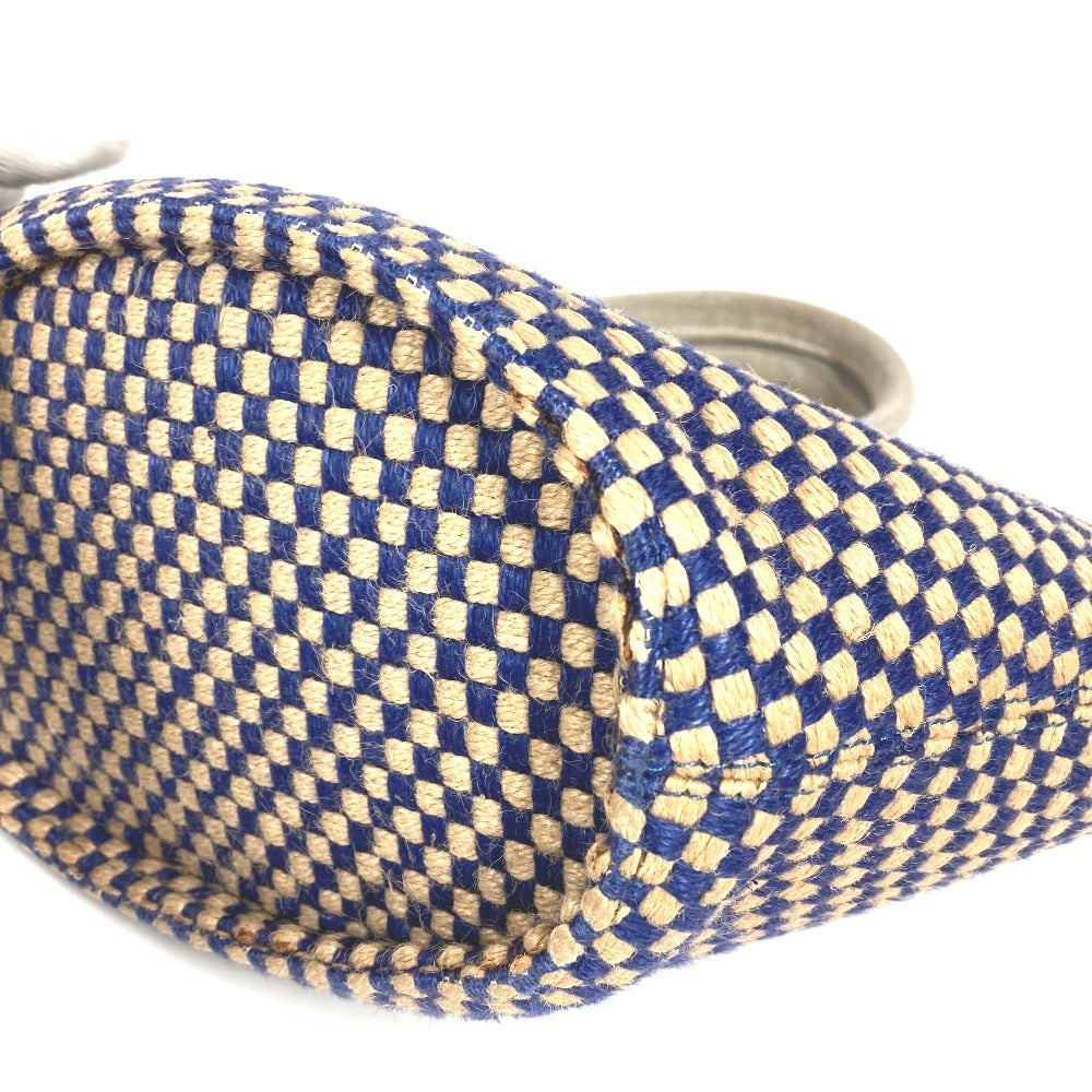 HERMES パニエバス PM パニエバスPM カバン トートバッグ ハンドバッグ リネン レディース ベージュ