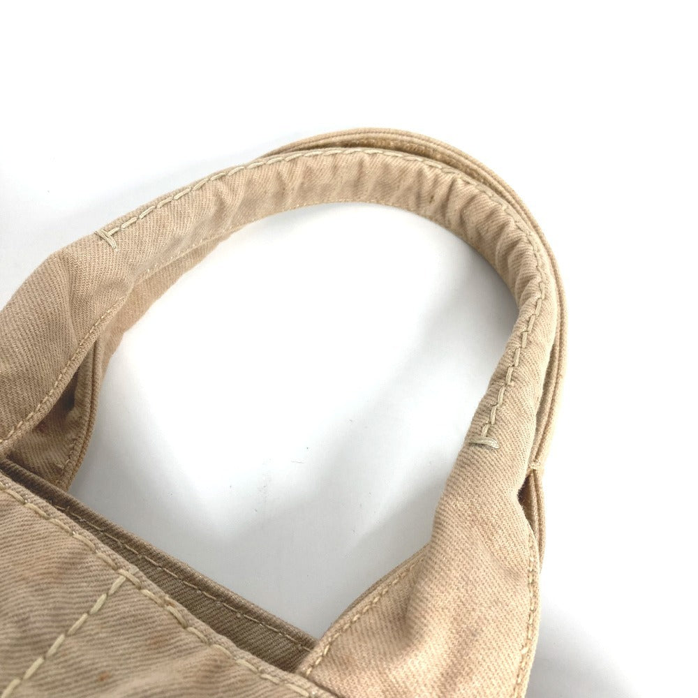 PRADA B1877B Canapa Bag Tote Bag Shoulder Bag Shoulder Handbag Canvas Unisex Beige