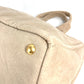 PRADA B1877B Canapa Bag Tote Bag Shoulder Bag Shoulder Handbag Canvas Unisex Beige