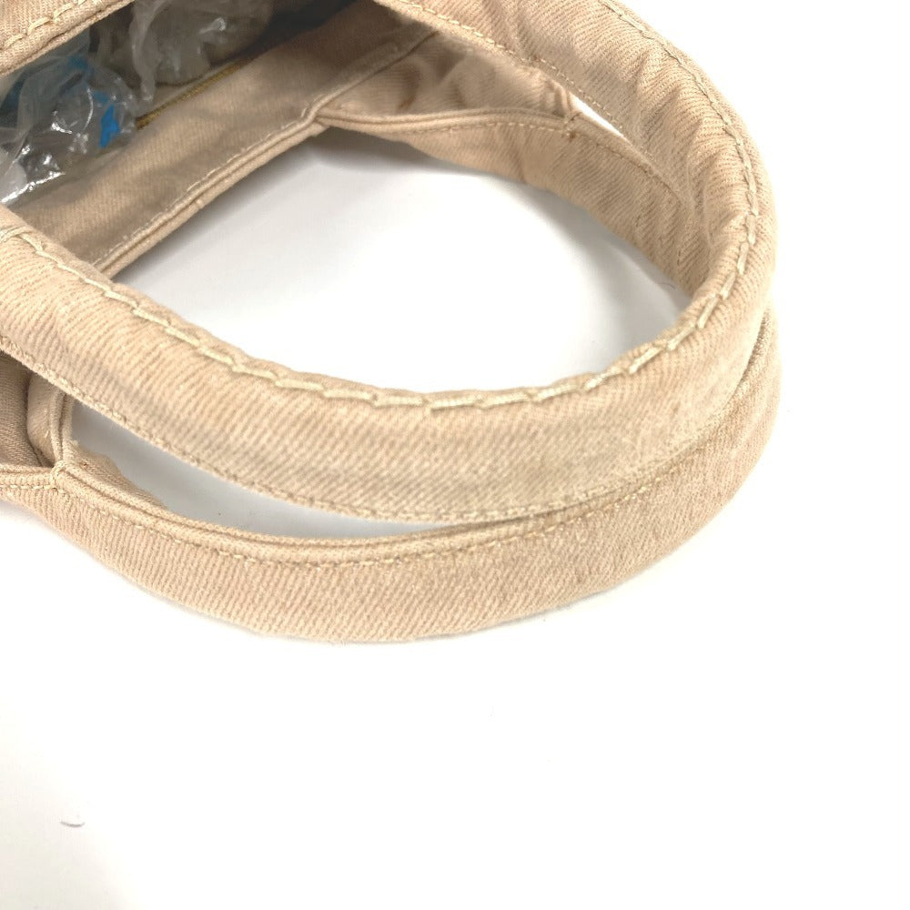 PRADA B1877B Canapa Bag Tote Bag Shoulder Bag Shoulder Handbag Canvas Unisex Beige