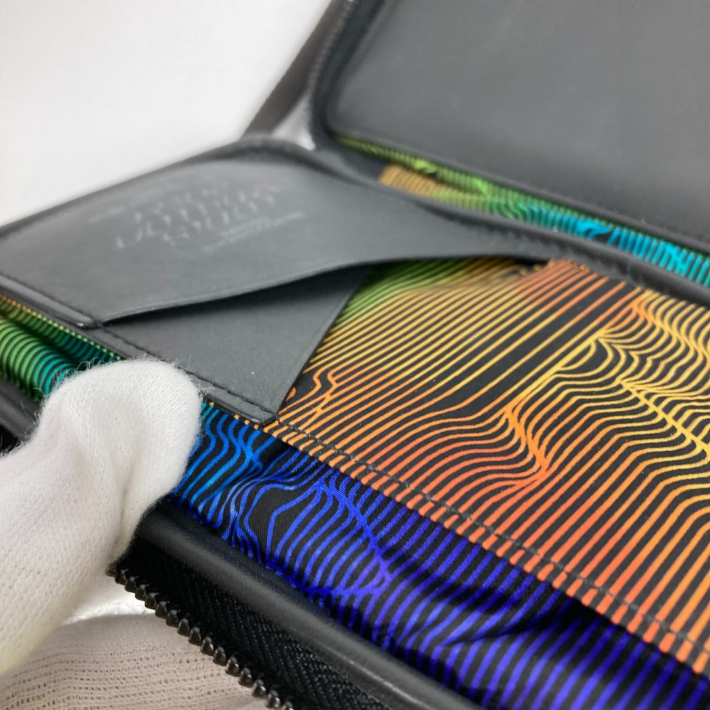 LOUIS VUITTON M80141 모노그램 3D 모노그램 더블 폰파우치 백 파우치 크로스바디 포셰트 숄더백 나일론 남여 블랙