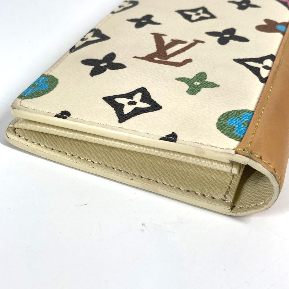 LOUIS VUITTON M83335 Monogram Craggy Portefeuil Brazza NM Long Wallet Bifold Long Wallet Canvas Unisex Vanilla White Series