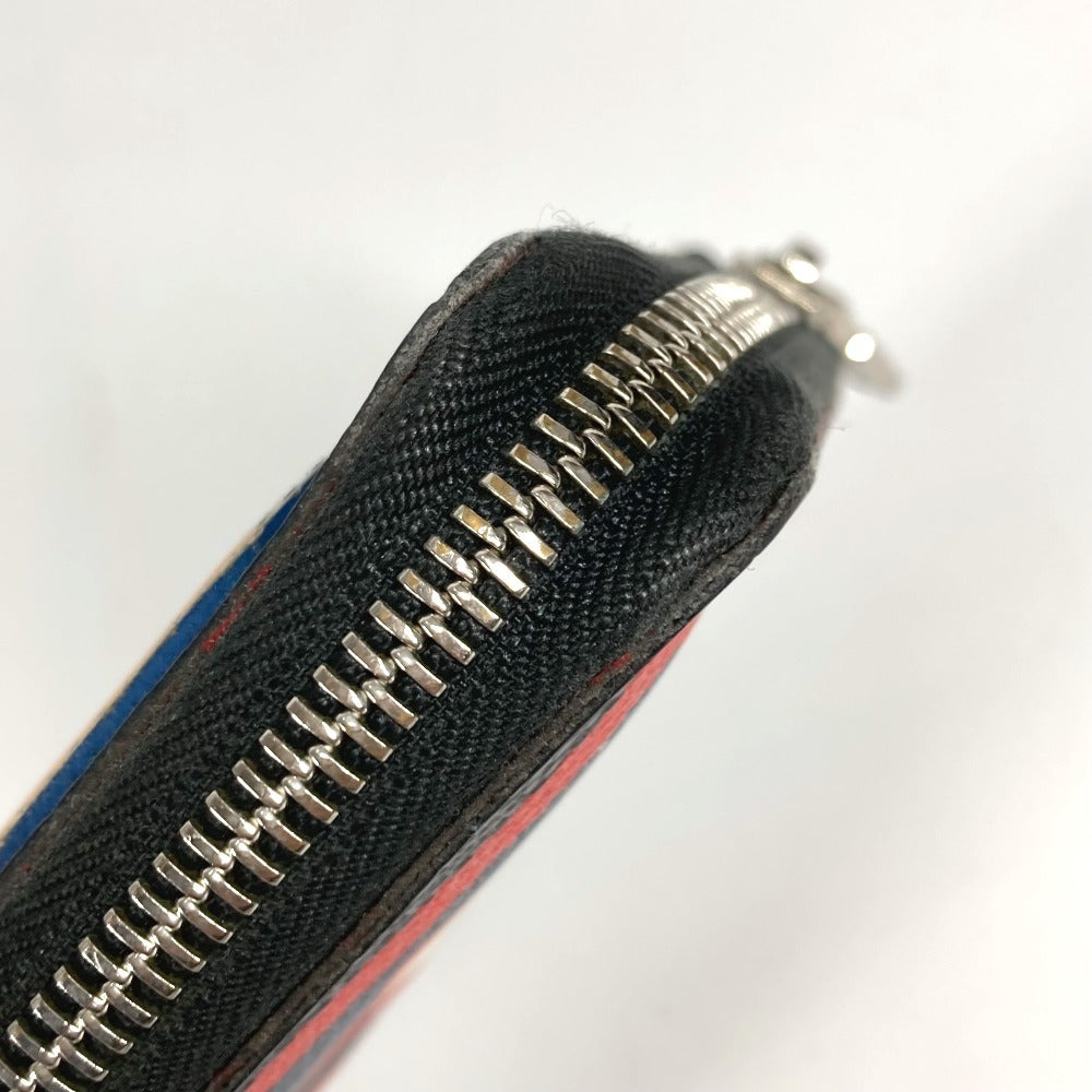 LOUIS VUITTON N60153 Damier Graphite LV Alps Patch Zippy Organizer NM Long Wallet Round Zipper Long Wallet Damier Graphite Canvas Unisex Black