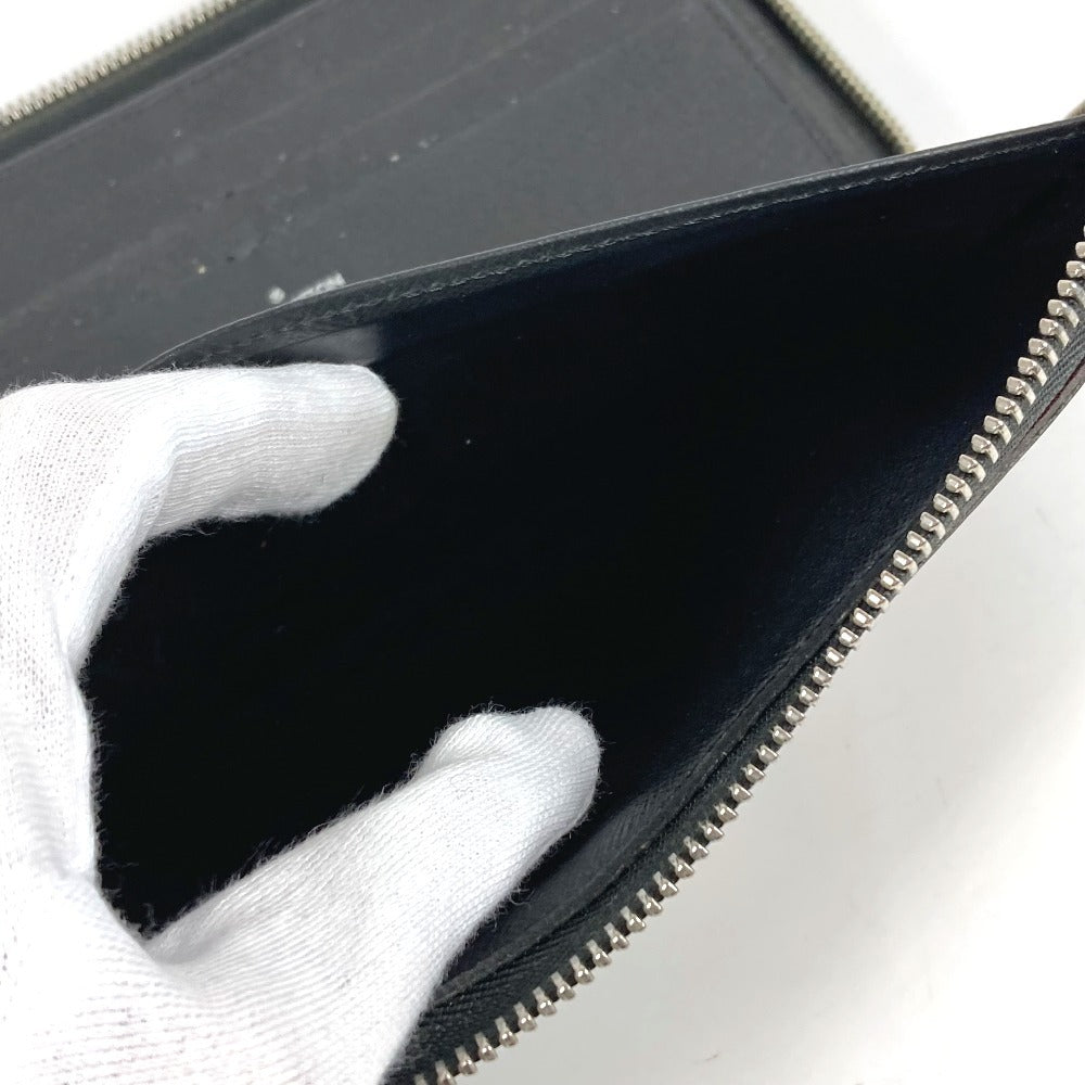LOUIS VUITTON N60153 Damier Graphite LV Alps Patch Zippy Organizer NM Long Wallet Round Zipper Long Wallet Damier Graphite Canvas Unisex Black