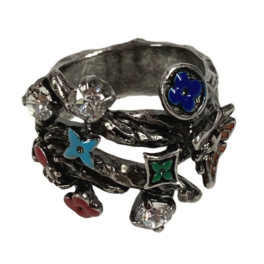 Louis Vuitton MP2451 Monogram Berg Lv Fairy Tail Accessories Ring Metal Men's Silver