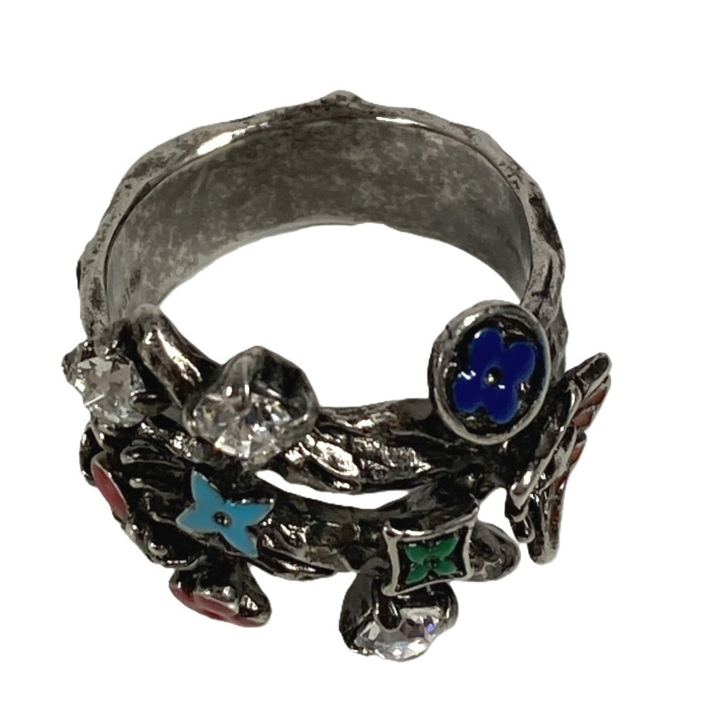 루이비통 MP2451 모노그램 버그 LV 페어리 테일 액세서리 링 메탈 남성 실버