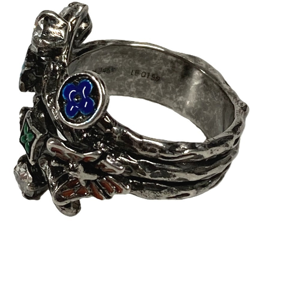 루이비통 MP2451 모노그램 버그 LV 페어리 테일 액세서리 링 메탈 남성 실버