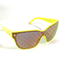 LOUIS VUITTON Z0238U Monogram LV Shadow Square Glasses Glasses Eyewear Glasses Sunglasses Plastic Unisex Yellow