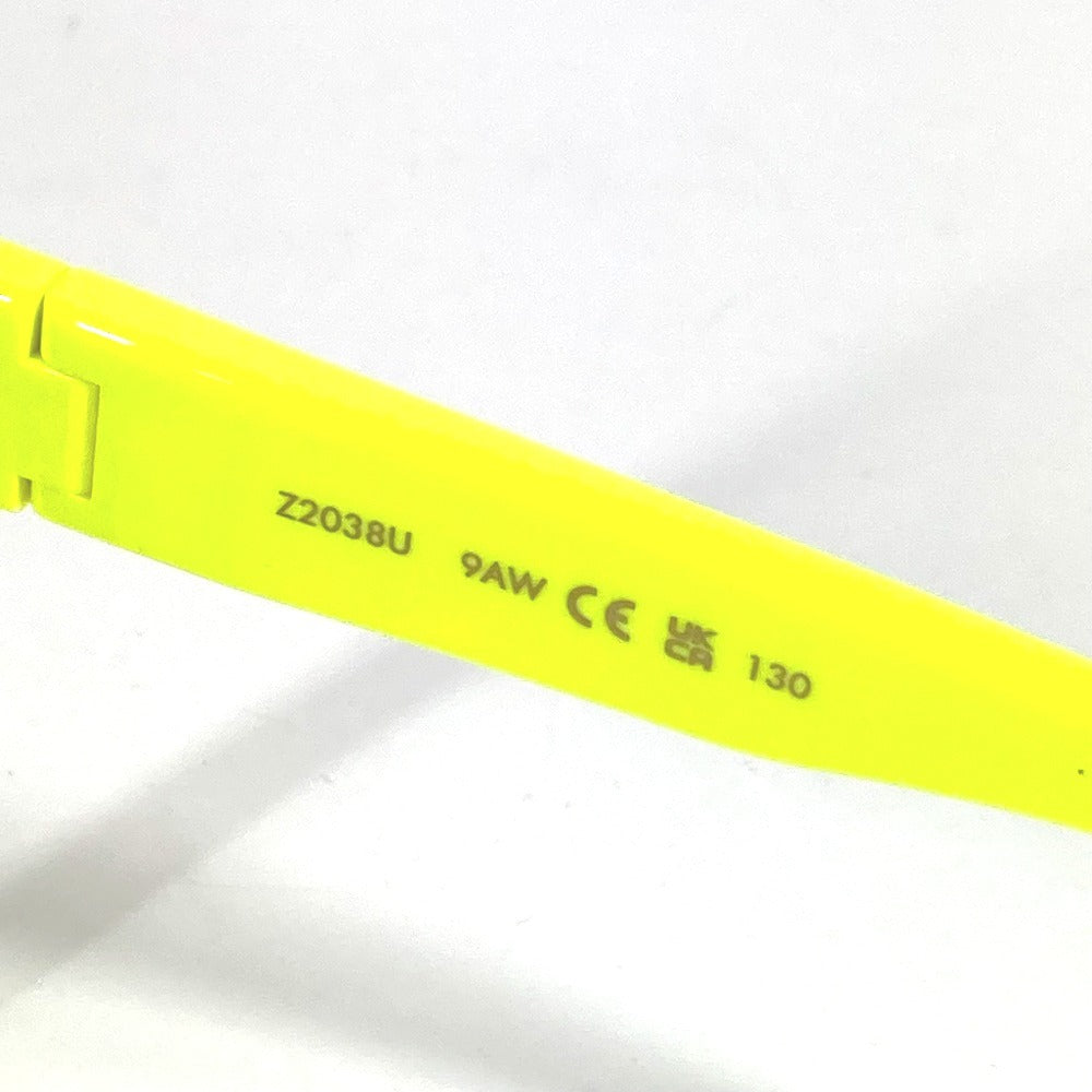 LOUIS VUITTON Z0238U Monogram LV Shadow Square Glasses Glasses Eyewear Glasses Sunglasses Plastic Unisex Yellow