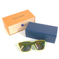 LOUIS VUITTON Z0238U Monogram LV Shadow Square Glasses Glasses Eyewear Glasses Sunglasses Plastic Unisex Yellow