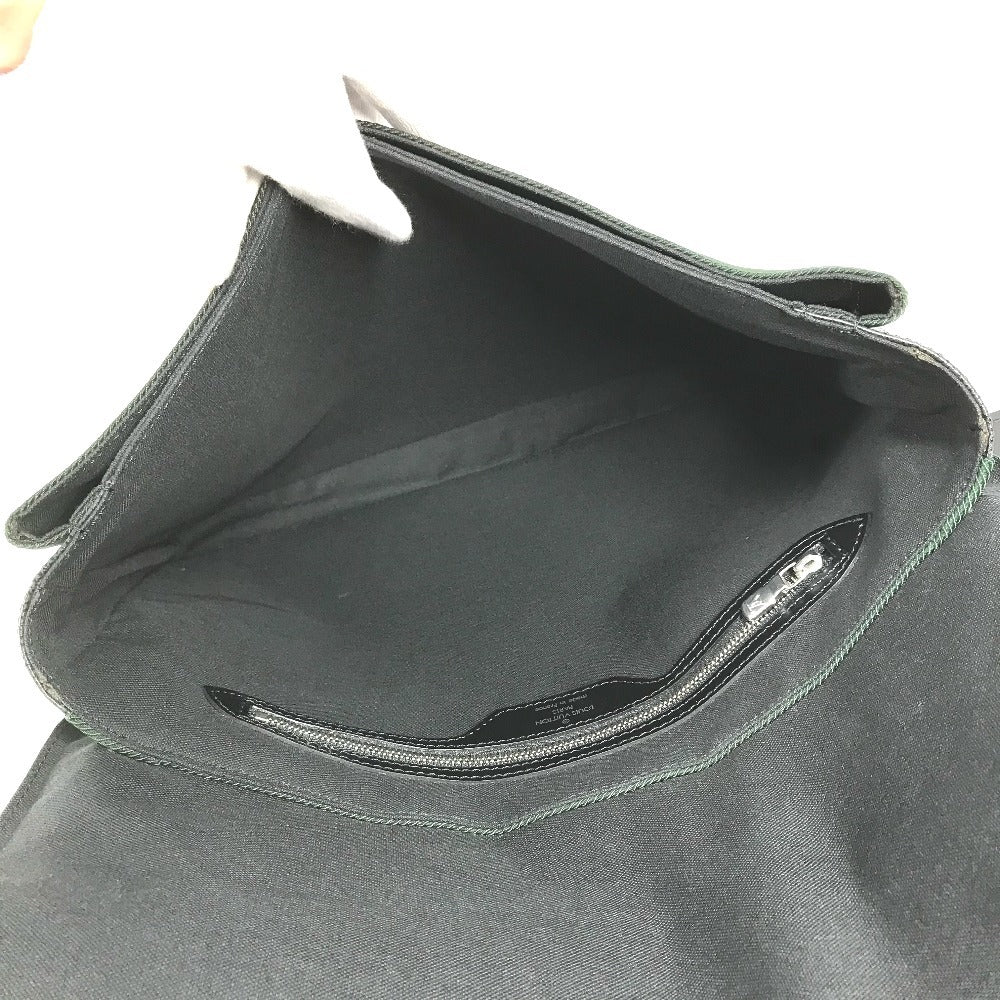 LOUIS VUITTON M30882 Taiga Saratov GM Saratov GM Bag Flap Messenger Bag Shoulder Bag Nylon Canvas Women's Khaki