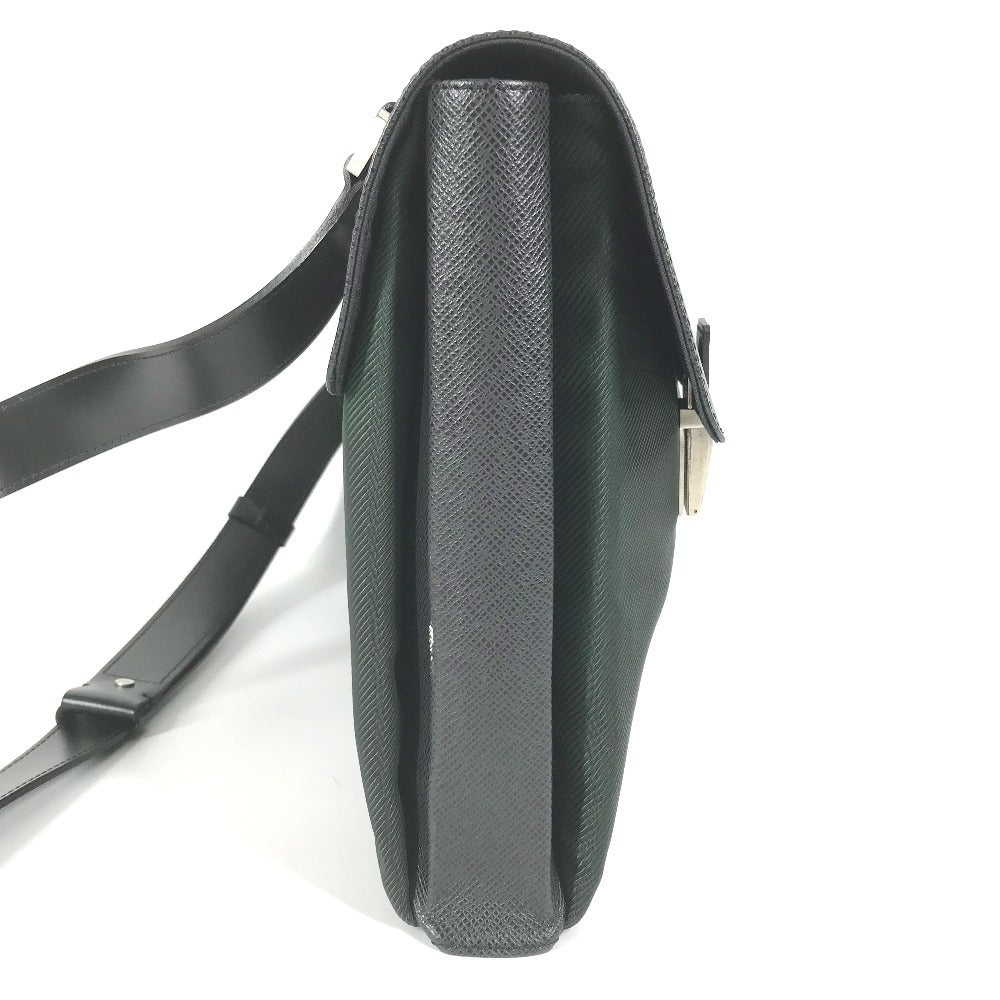 LOUIS VUITTON M30882 Taiga Saratov GM Saratov GM Bag Flap Messenger Bag Shoulder Bag Nylon Canvas Women's Khaki