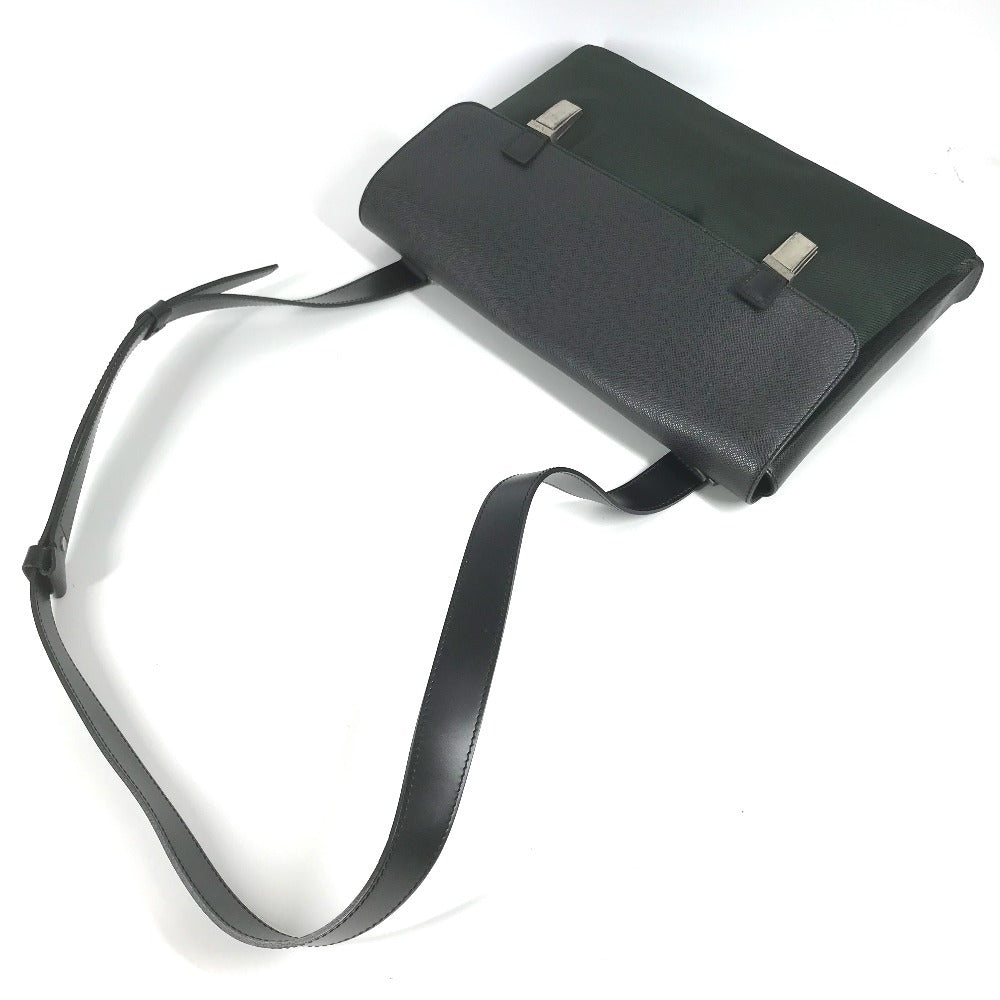 LOUIS VUITTON M30882 Taiga Saratov GM Saratov GM Bag Flap Messenger Bag Shoulder Bag Nylon Canvas Women's Khaki