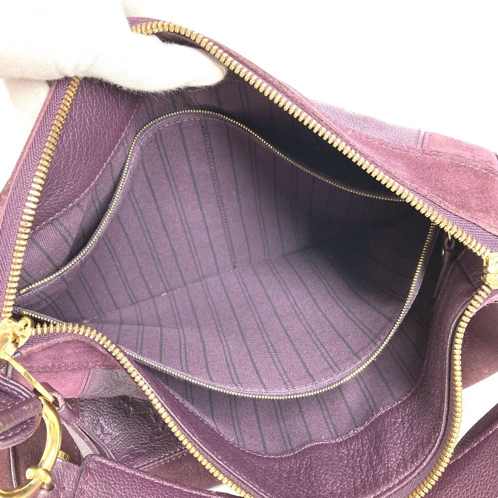LOUIS VUITTON M40583 モノグラムアンプラント オダシューズPM オダシューズ PM カバン 肩掛け トートバッグ ショルダーバッグ モノグラムアンプラントレザー レディース オーブ パープル