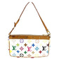 LOUIS VUITTON M92649 Monograma Multicolor Pochette Accesorio Bolsa Bolso de hombro Bolso de hombro Monograma Lona multicolor Mujer Blanco