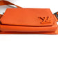 LOUIS VUITTON M59625 LV Aerogram Bum Bag NV Bag Waist Bag Shoulder Bag Cross Body Bag Taurillon Leather Unisex Orange